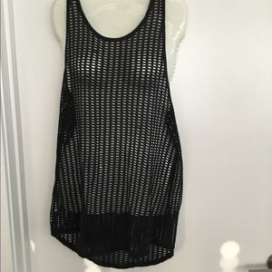 Roxy Black Knit Short sleeve dress  Medium $25